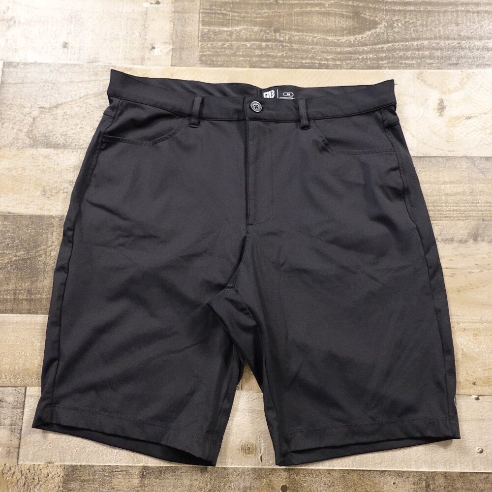 Graham Luxe performance shorts men's 34 black‎ golfing